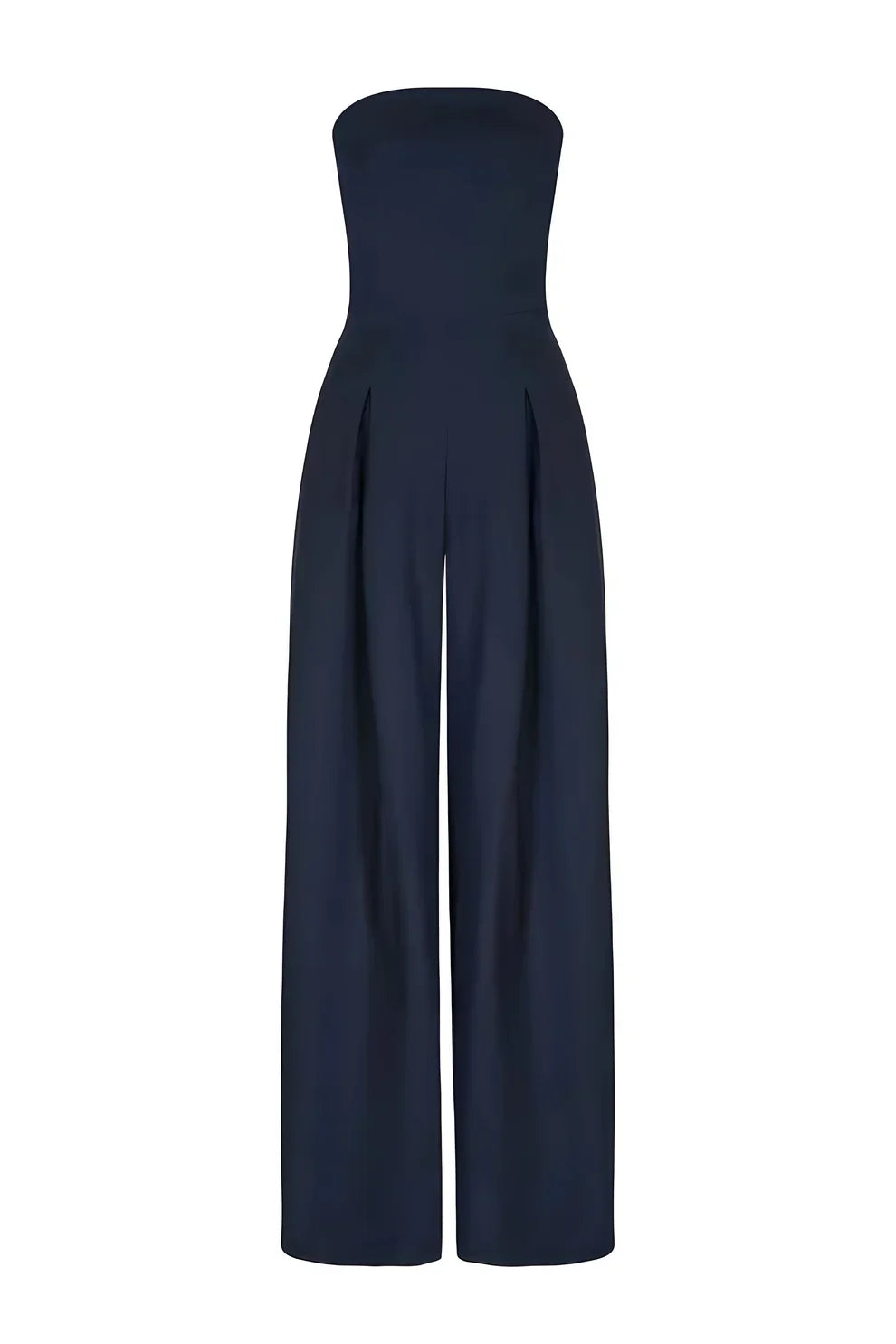 Elise | Strapless Jumpsuit with Wide Legs