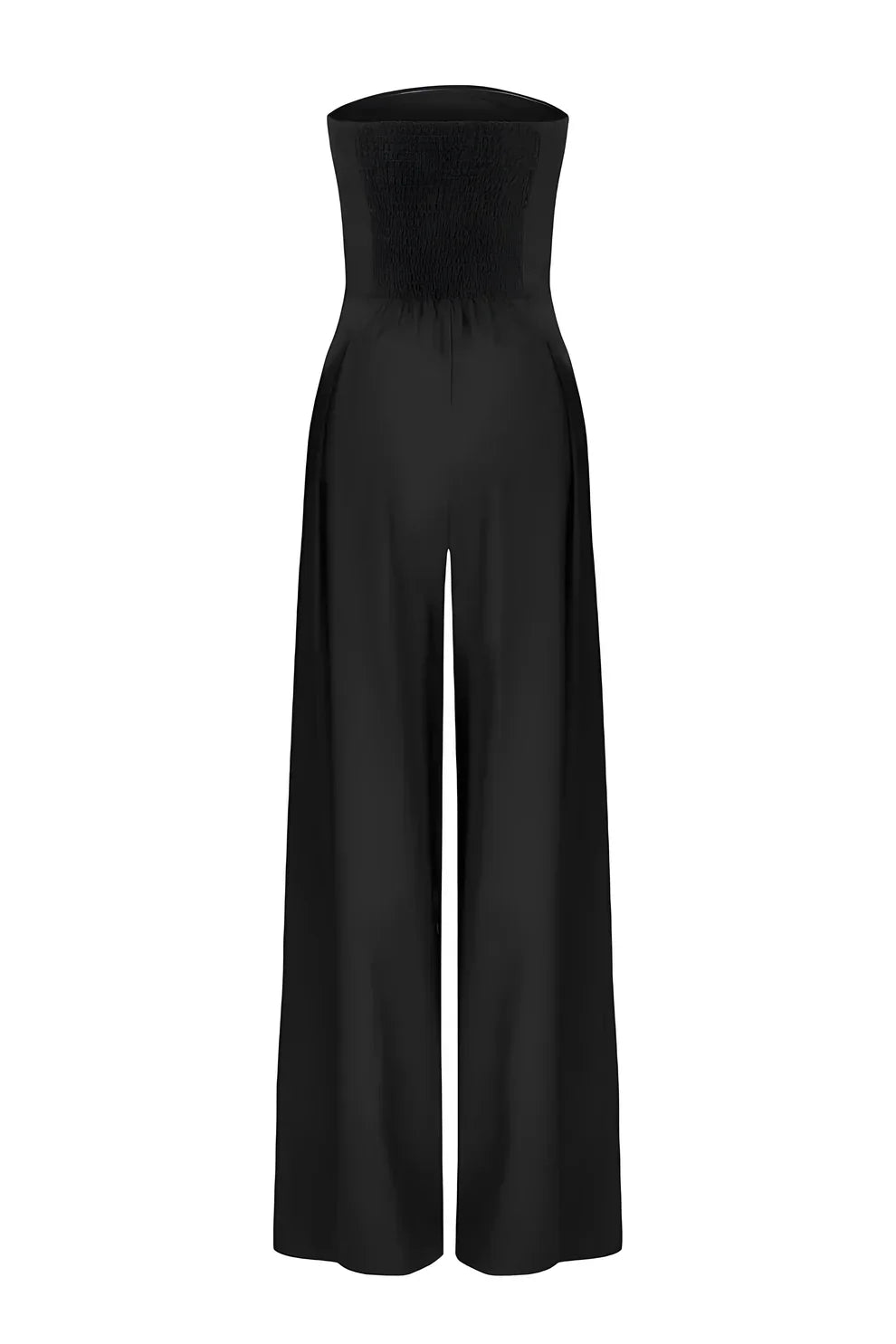 Elise | Strapless Jumpsuit with Wide Legs