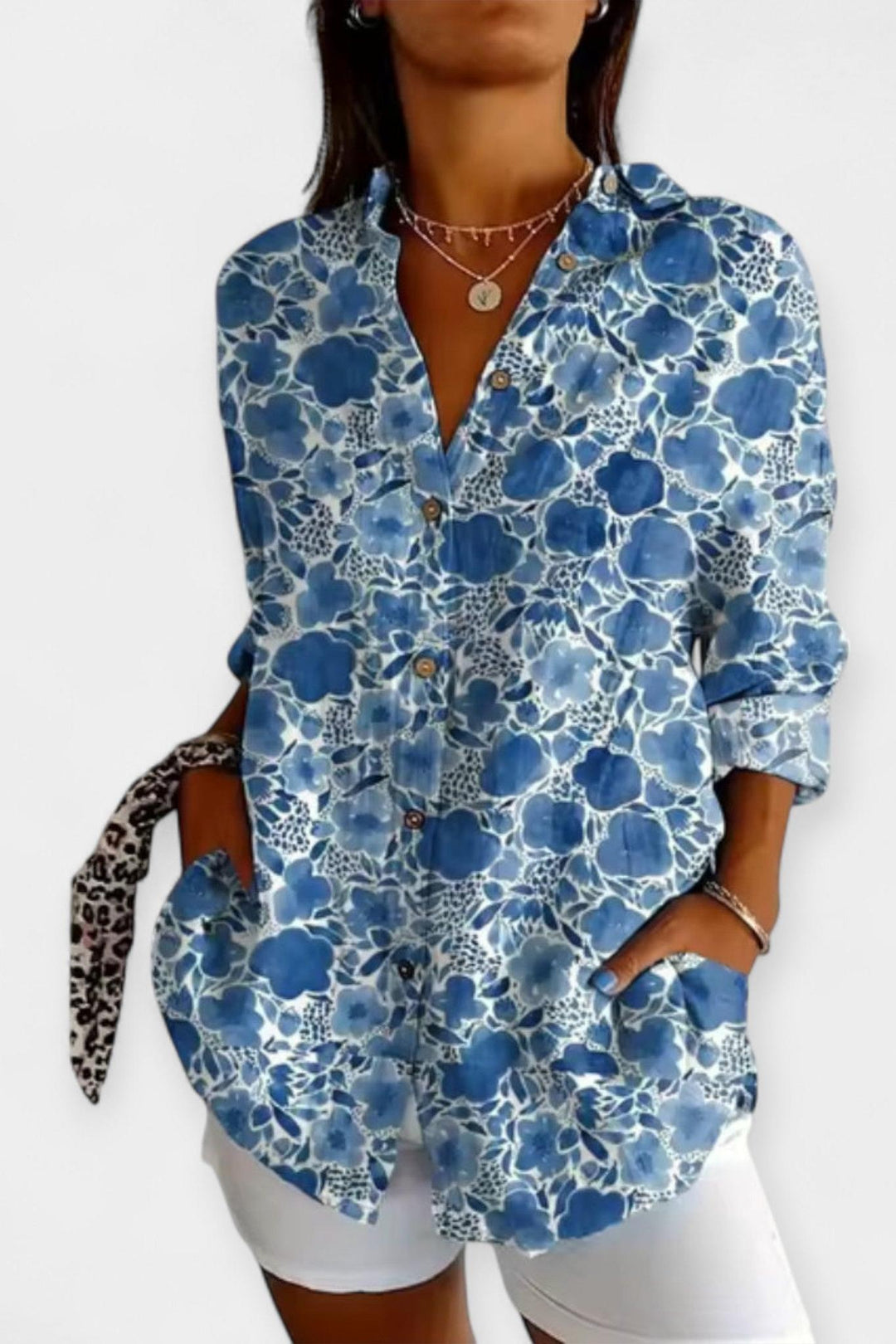 Frida | Floral Print Shirt