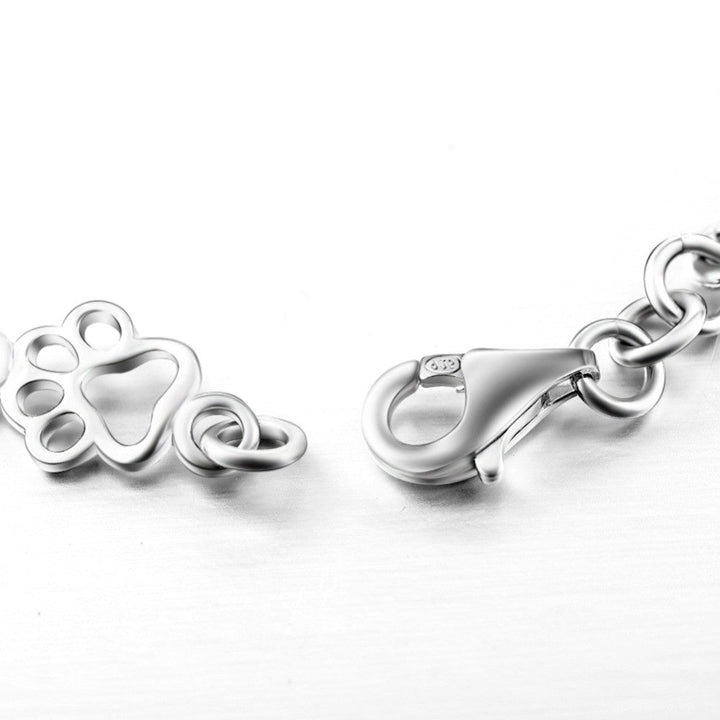 The "Eternal Bow" Bracelet with Paws and Bones
