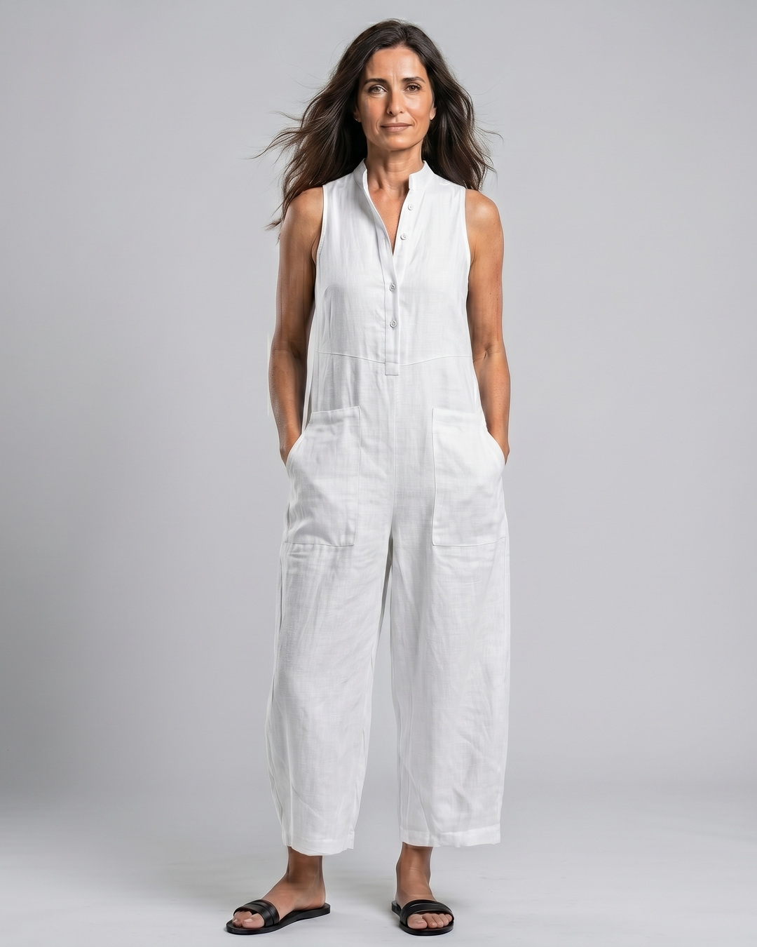Salvadora | Elegant Sleeveless Jumpsuit