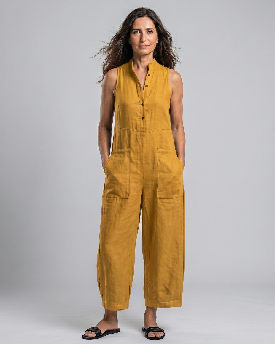 Salvadora | Elegant Sleeveless Jumpsuit