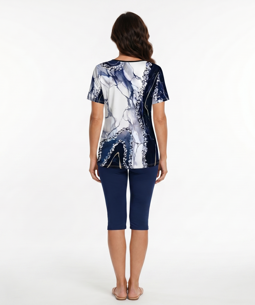 Luna™ | Printed Two-Piece Stretch Set