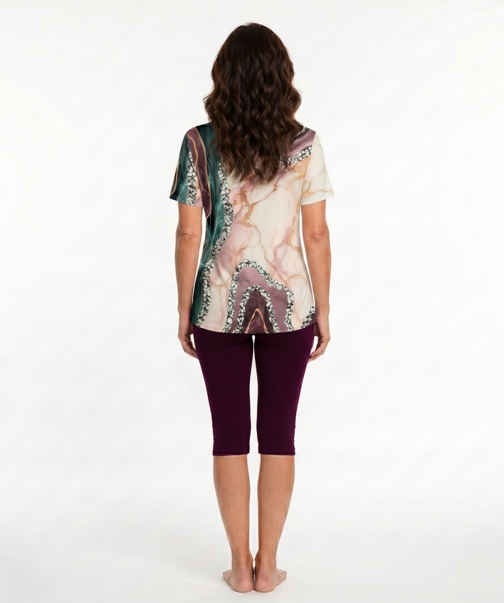 Luna™ | Printed Two-Piece Stretch Set