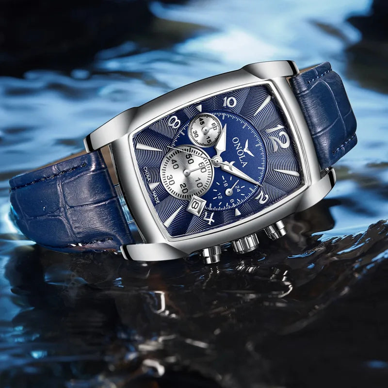 Classic St. Andrews Leather Strap Watch, 45mm
