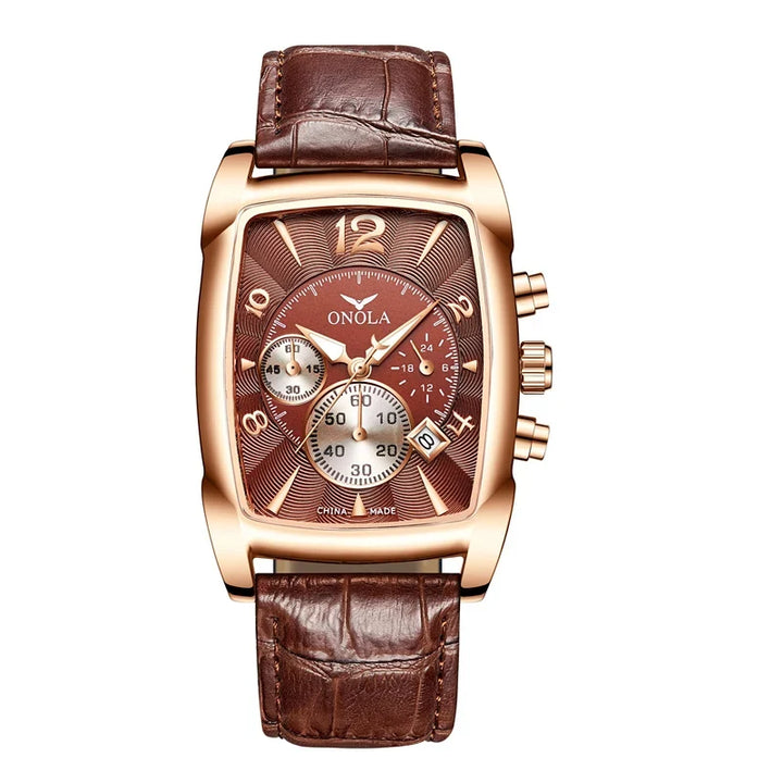 Classic St. Andrews Leather Strap Watch, 45mm