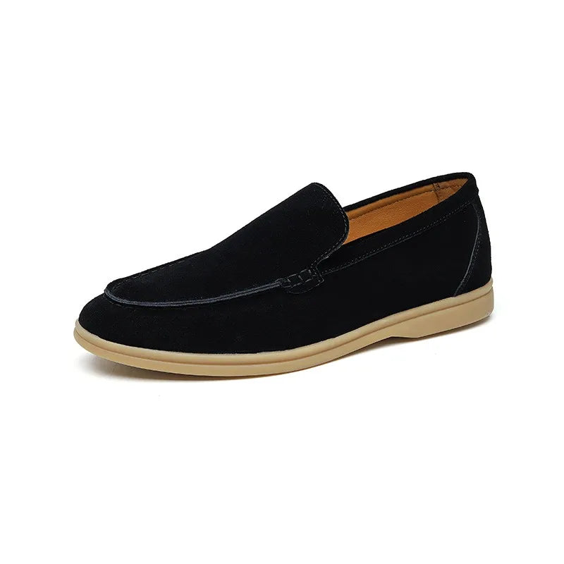 Suede Loafers