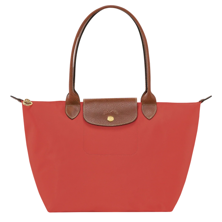 Madeleine | Medium Tomato Red Foldable Tote Bag