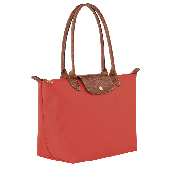 Madeleine | Medium Tomato Red Foldable Tote Bag