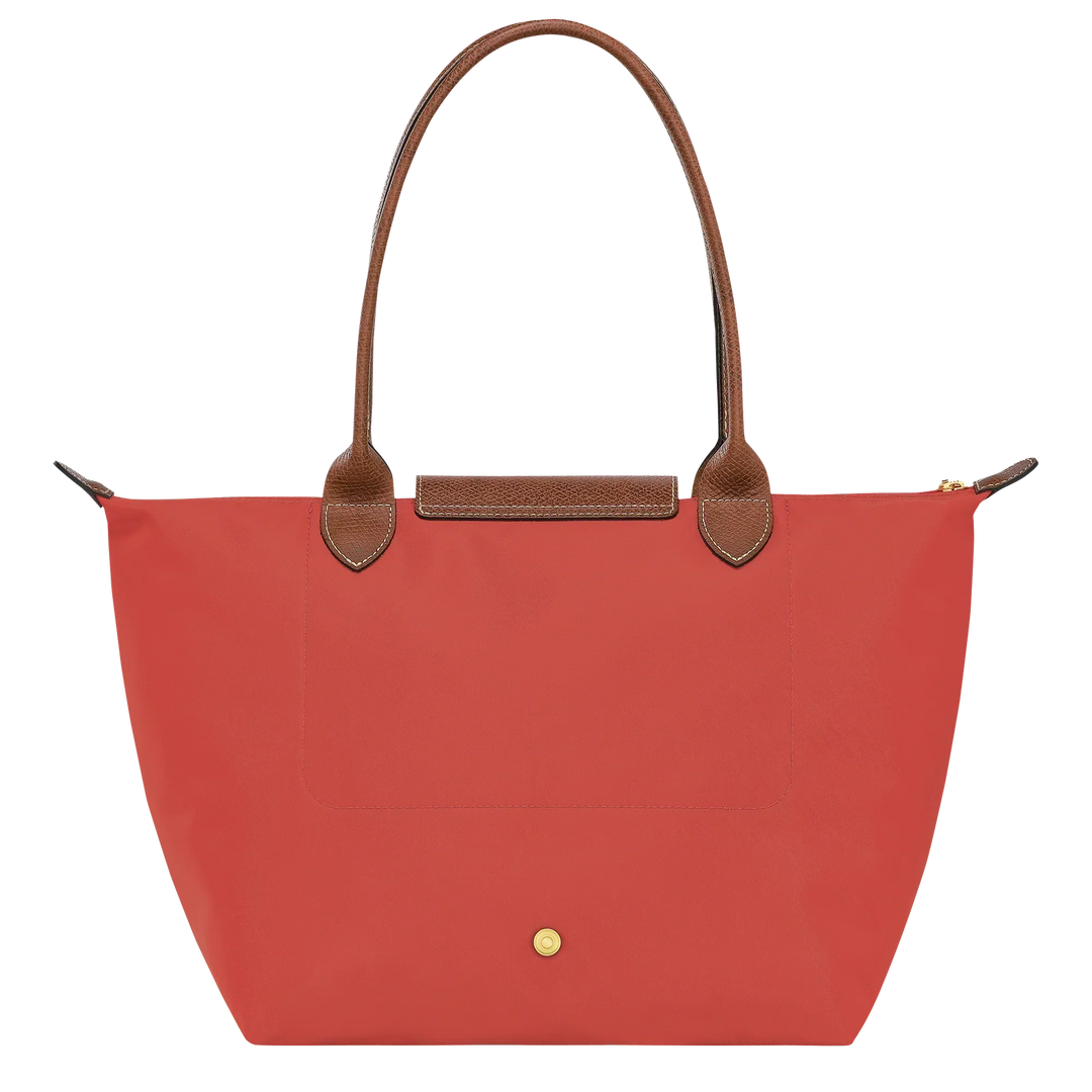 Madeleine | Medium Tomato Red Foldable Tote Bag