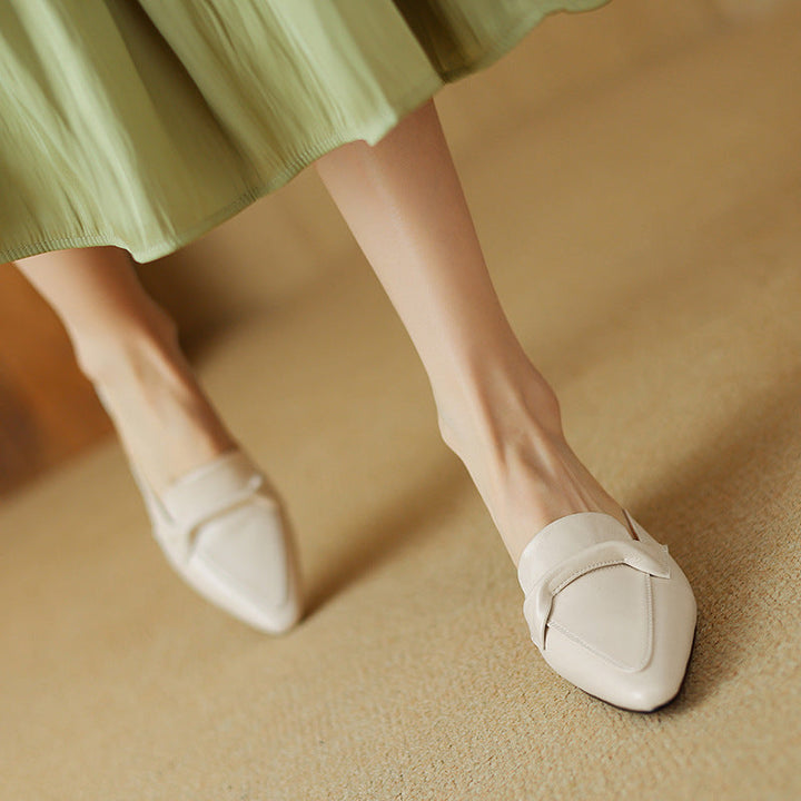 Erlen | Leather Mules