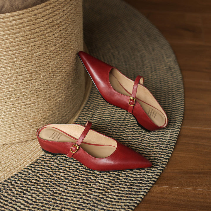 Neok | Leather Mules