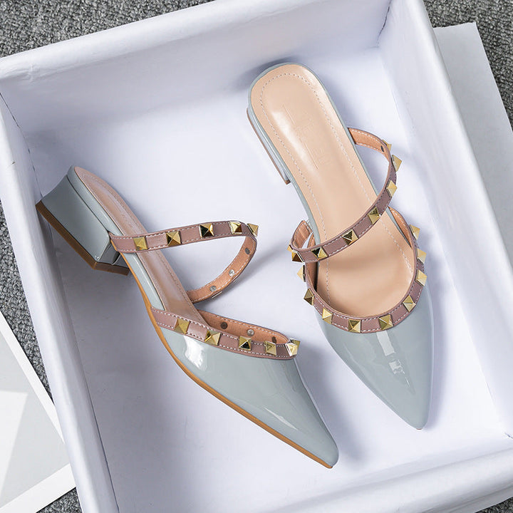 Truja | Leather Mules