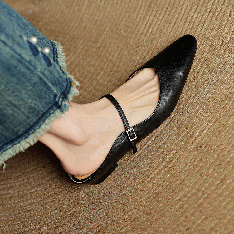 Orella | Leather Mules