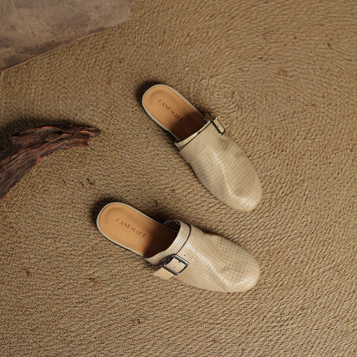 Emrie | Leather Mules