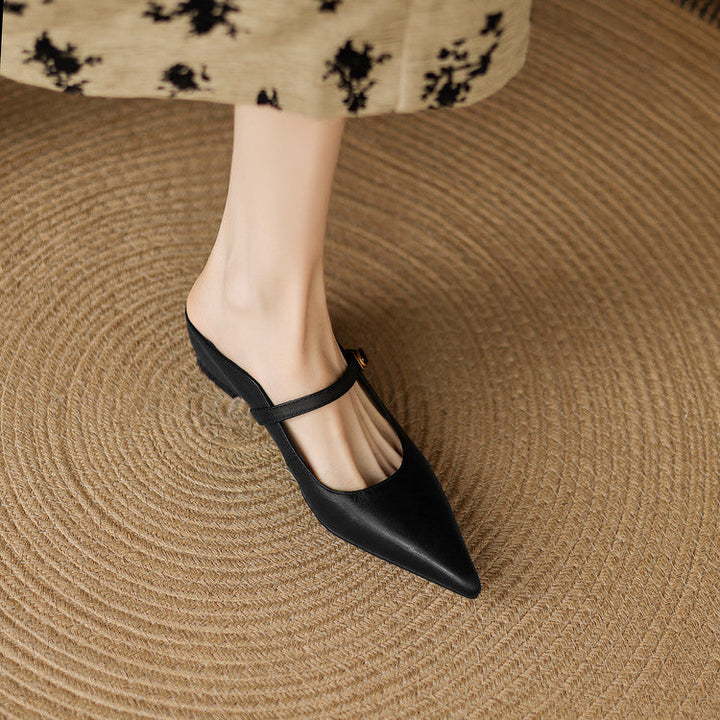 Neok | Leather Mules