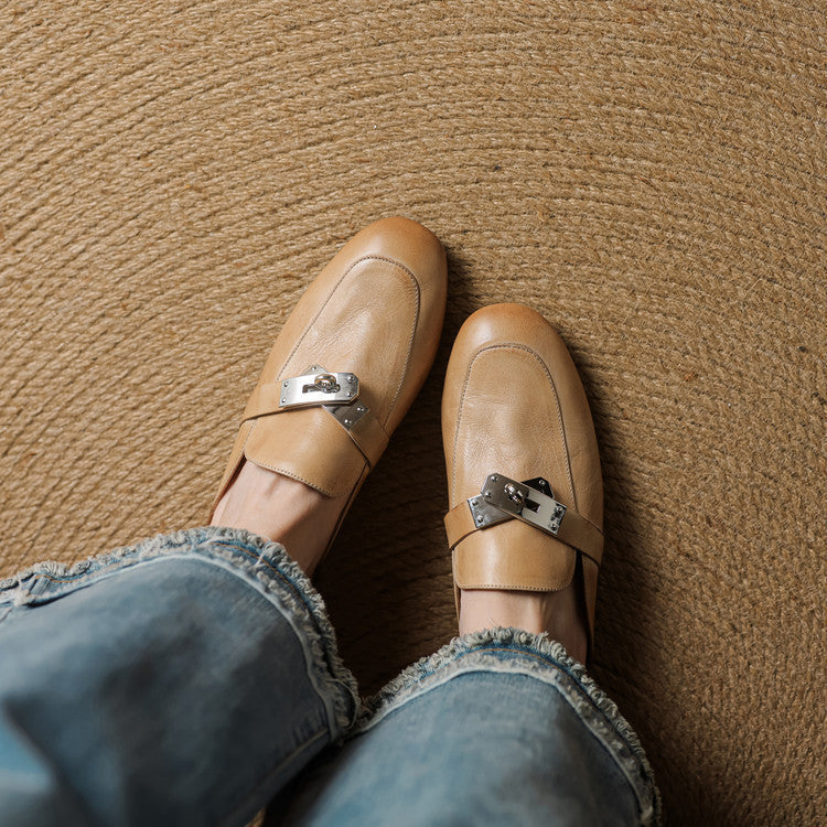 Carla | Leather Mules