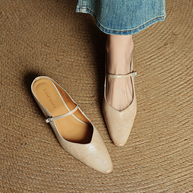 Orella | Leather Mules