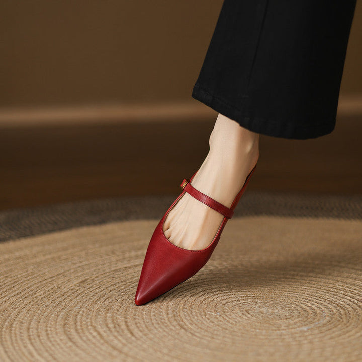 Neok | Leather Mules