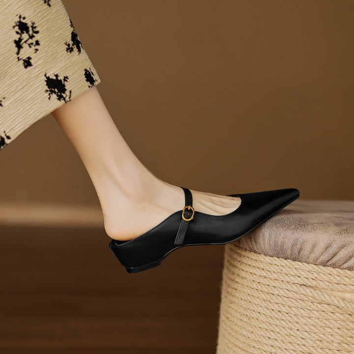 Neok | Leather Mules