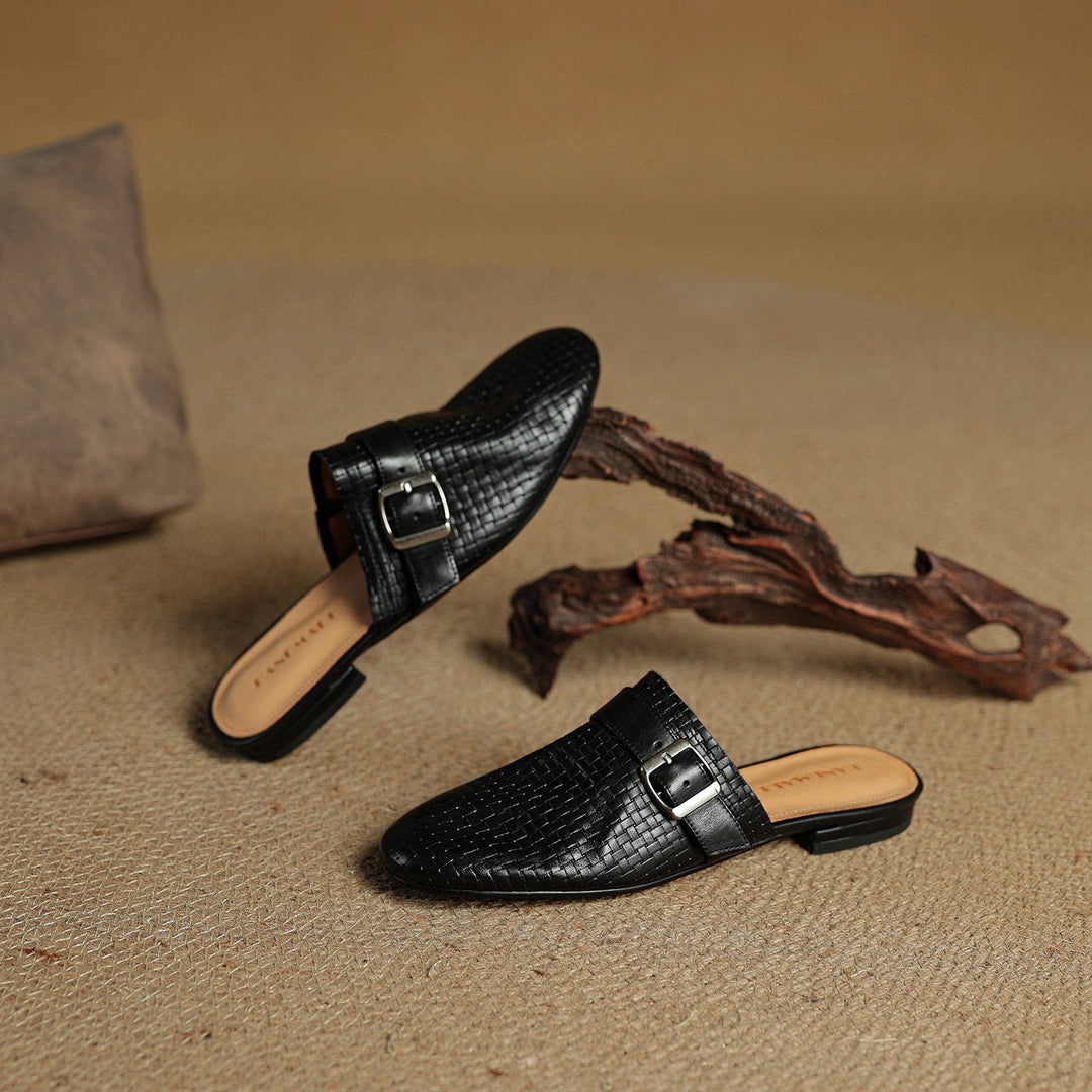 Emrie | Leather Mules