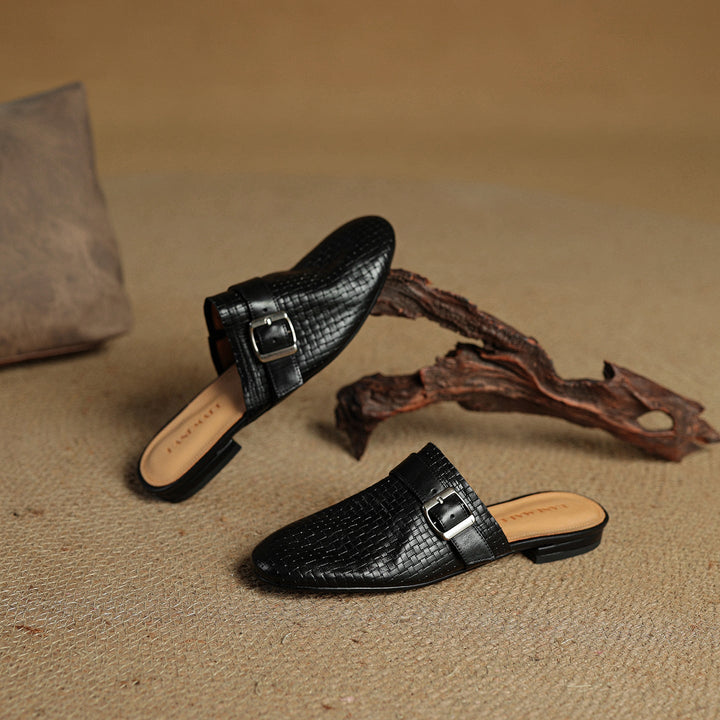 Emrie | Leather Mules