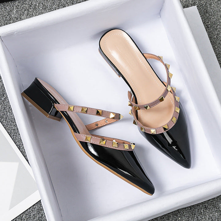 Truja | Leather Mules