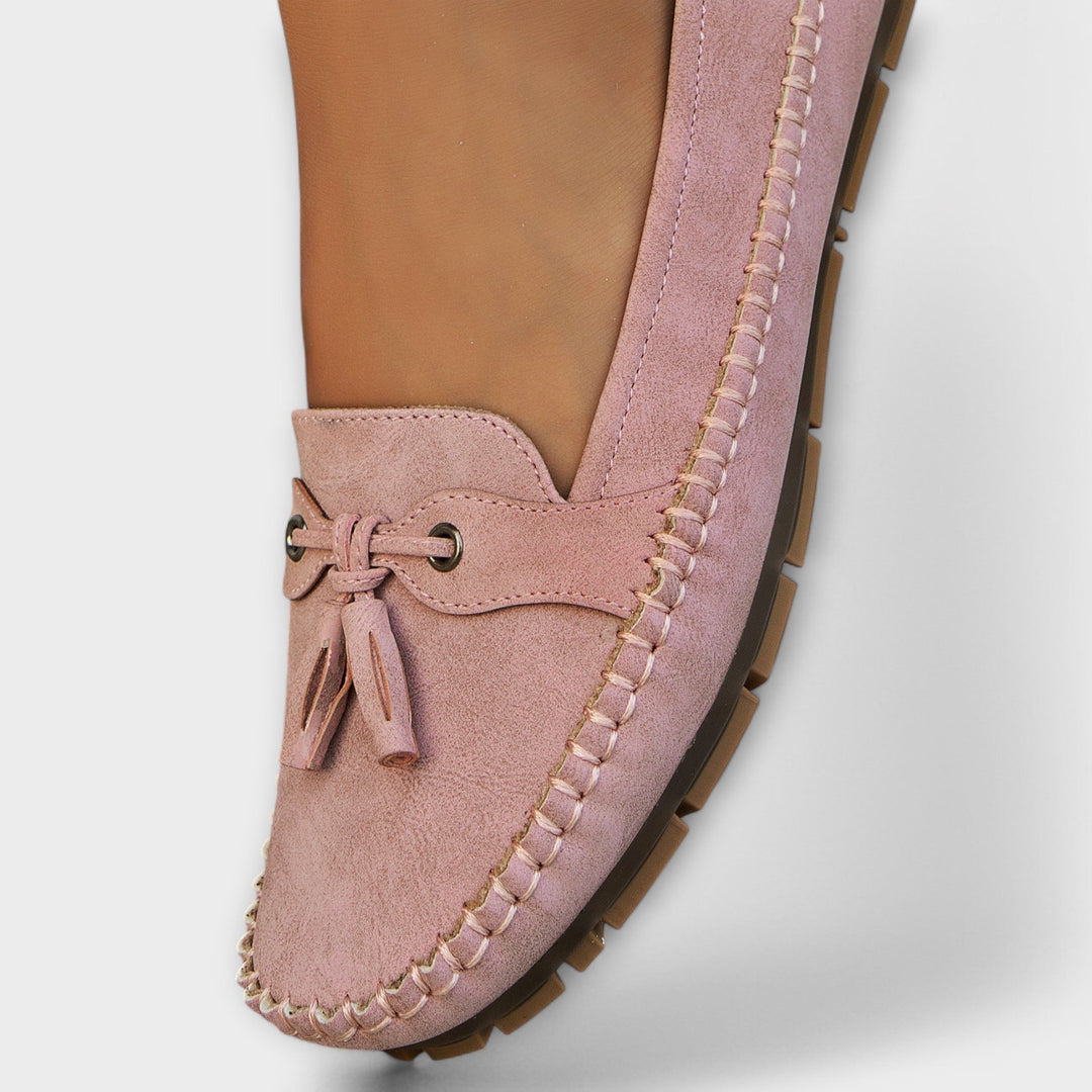 Teresa - Leather Moccasins