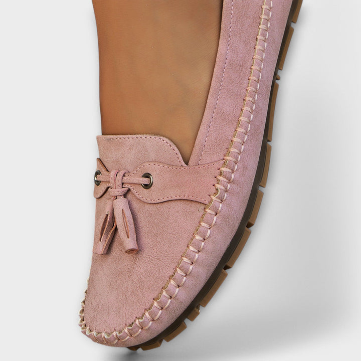 Teresa - Leather Moccasins