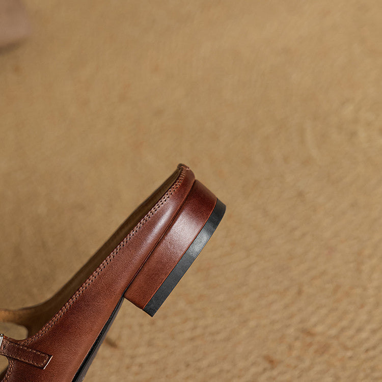 Marvyn | Leather Mules