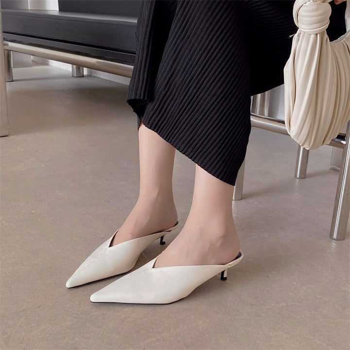 Solace | Leather Mules