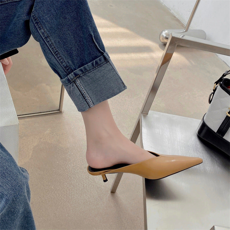 Solace | Leather Mules