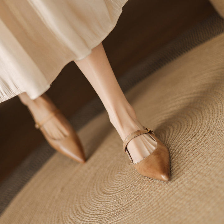 Neok | Leather Mules