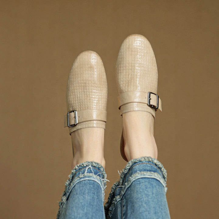 Emrie | Leather Mules