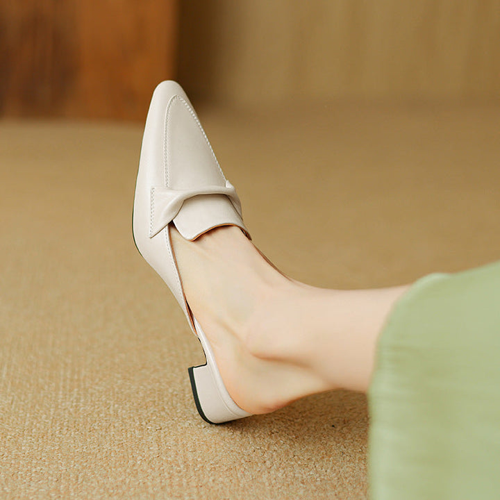 Erlen | Leather Mules