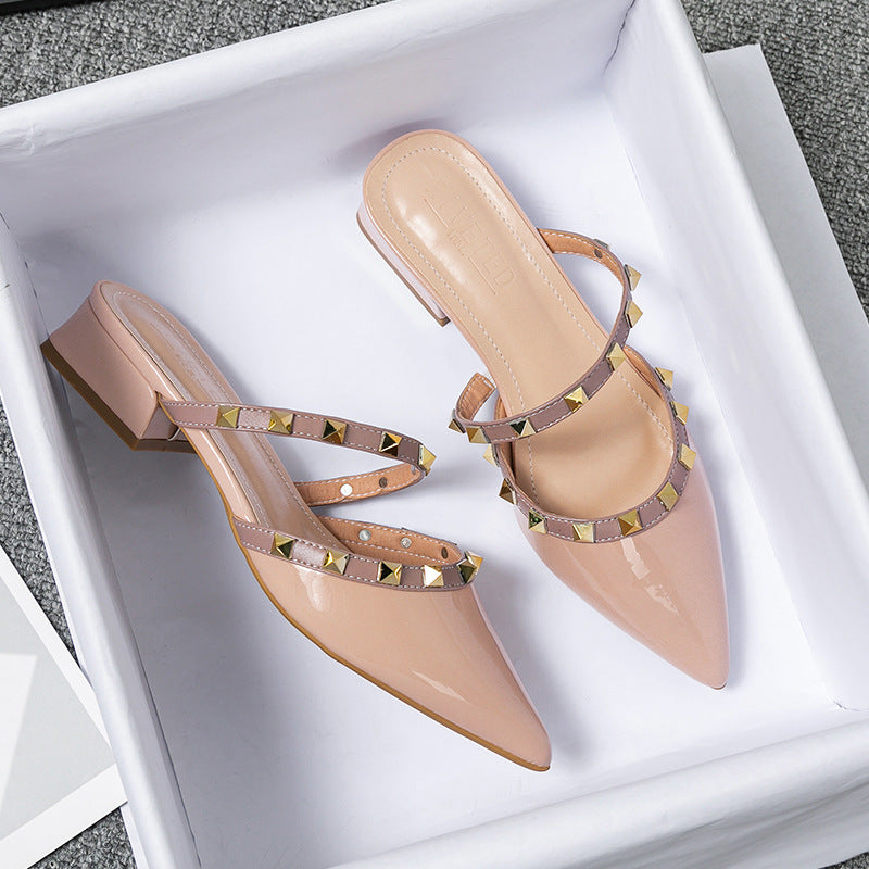 Truja | Leather Mules