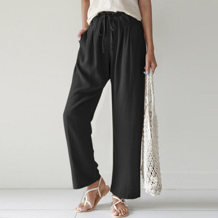 Vara - Relaxed Pants with Drawstring
