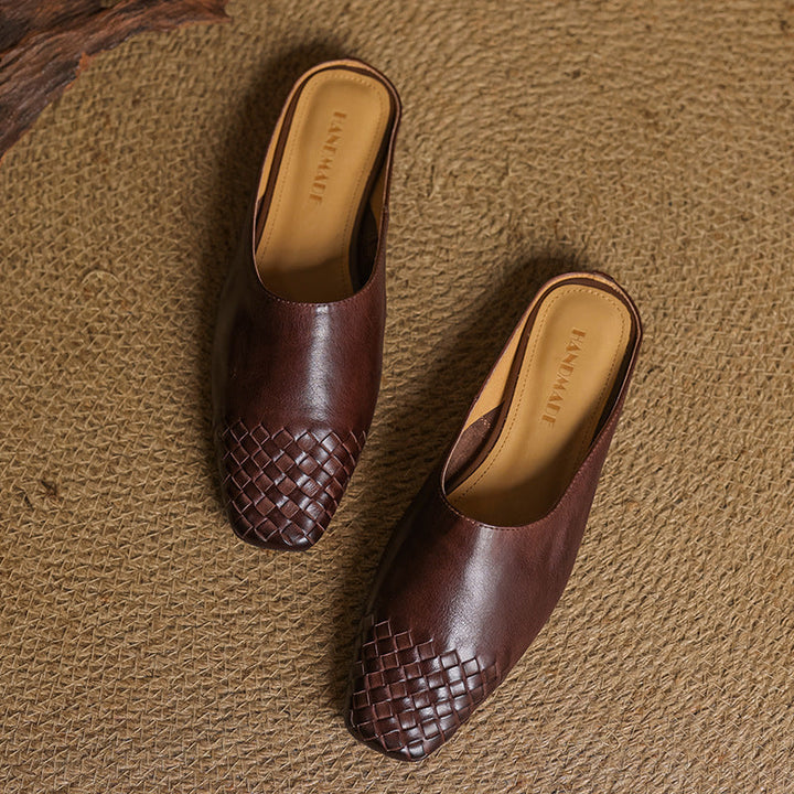 Dalvi | Leather Mules