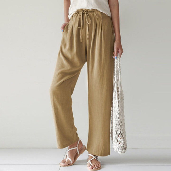 Vara - Relaxed Pants with Drawstring