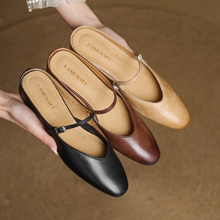 Marvyn | Leather Mules