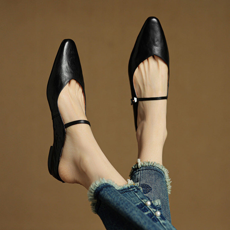 Orella | Leather Mules