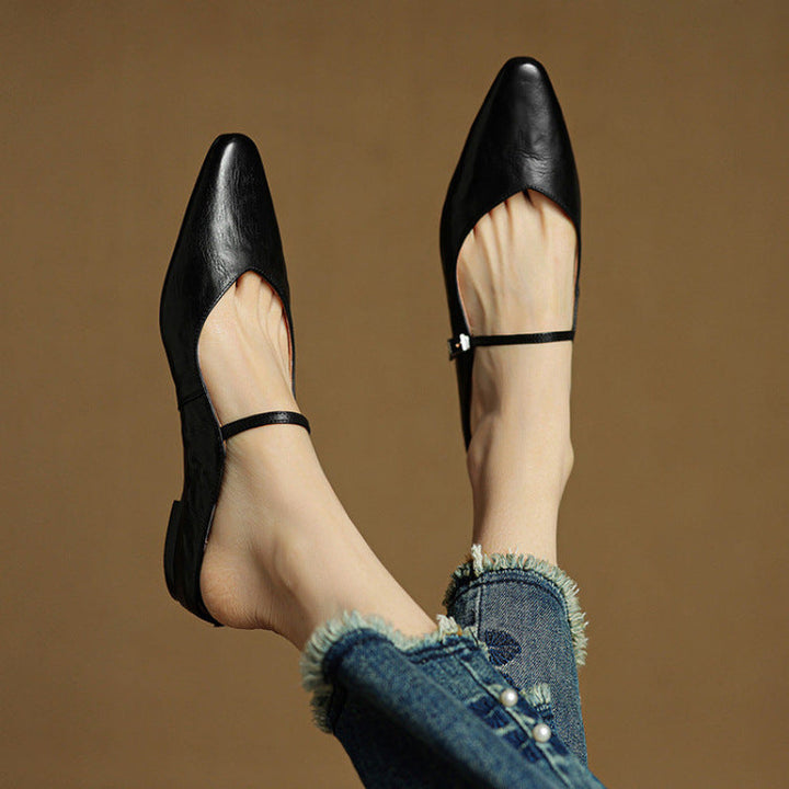 Orella | Leather Mules