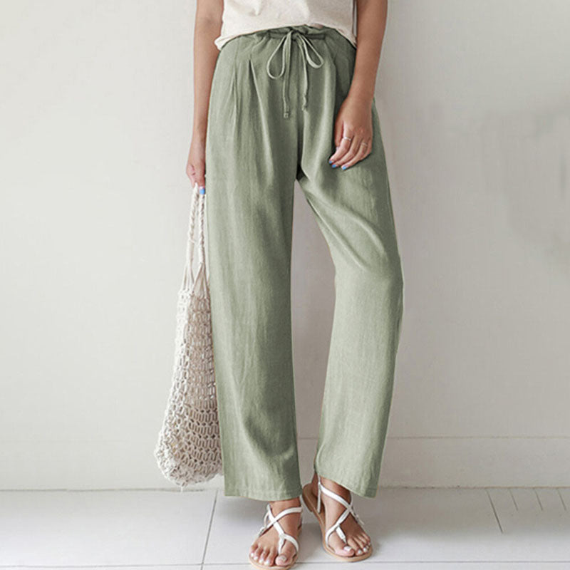 Vara - Relaxed Pants with Drawstring