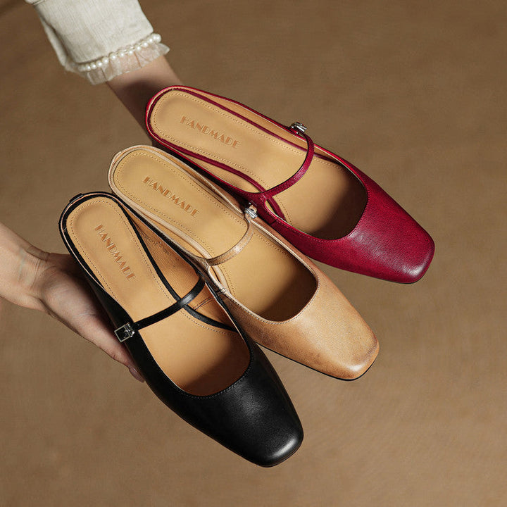 Esmer | Leather Mules