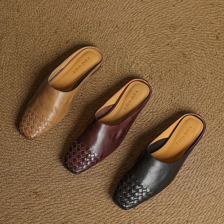 Dalvi | Leather Mules