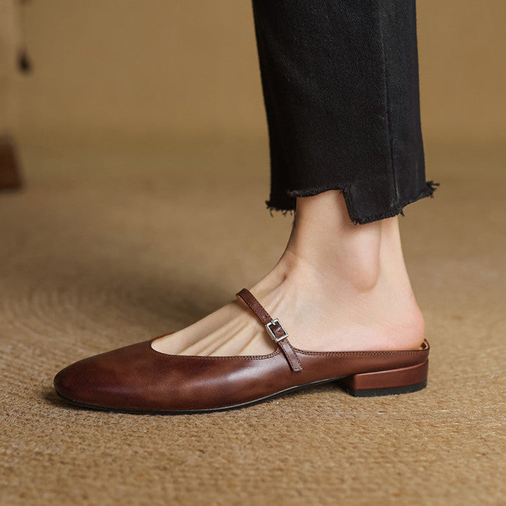 Marvyn | Leather Mules