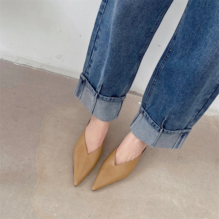 Solace | Leather Mules