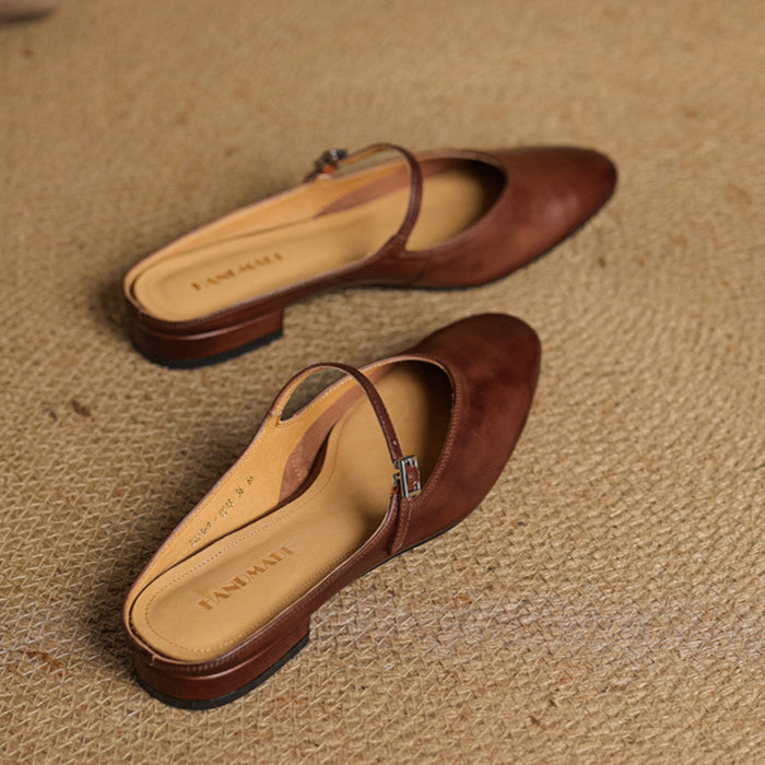Merisa | Leather Mules