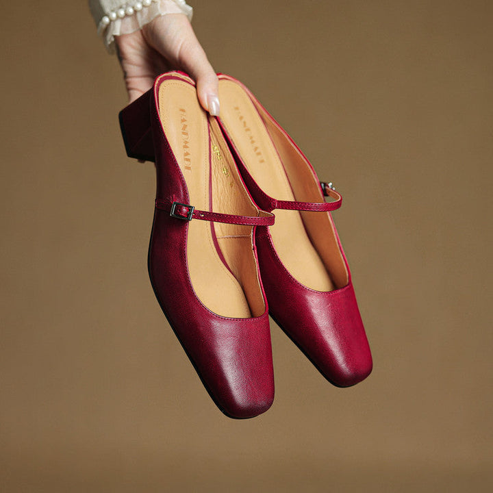 Esmer | Leather Mules
