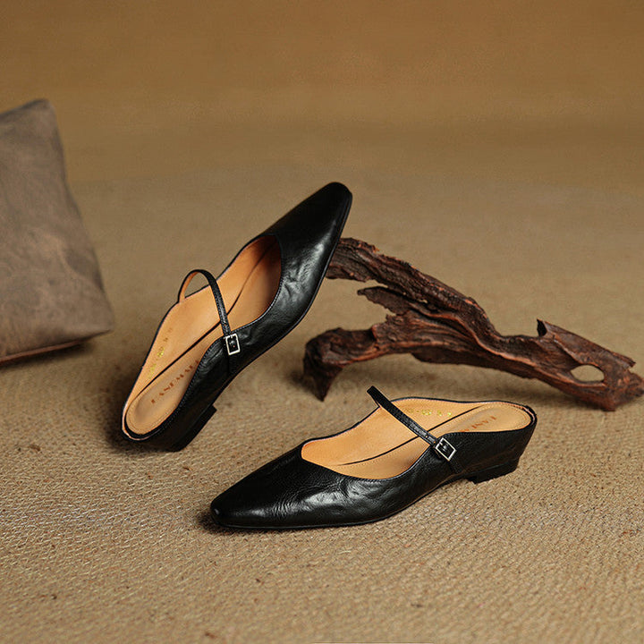 Orella | Leather Mules